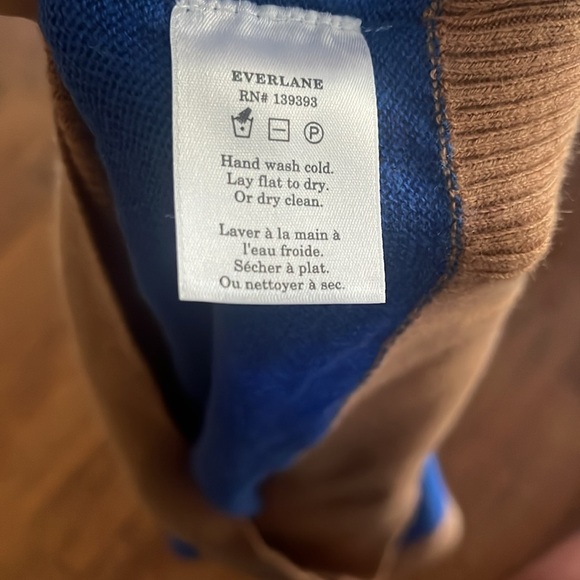 Everlane Muck Neck Wool Stripped Sweater Size S - Picture 11 of 13